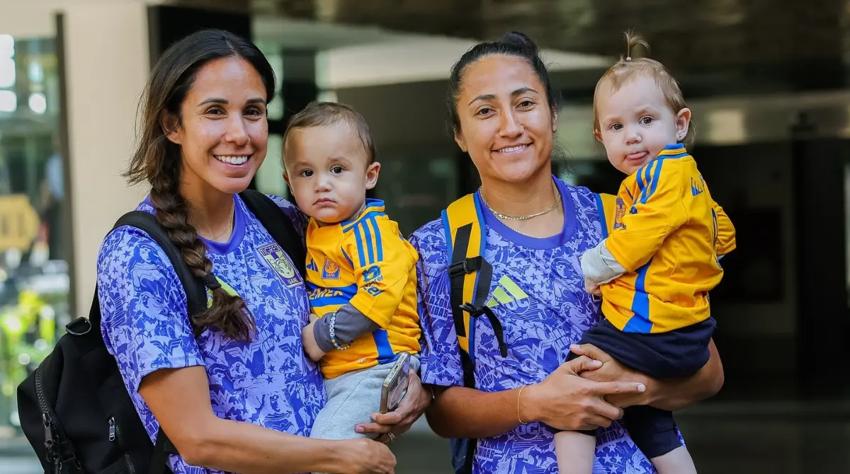 Bianca Sierra y Stephany Mayor forman la pareja de mamás más popular de la Liga MX Femenil gracias a Kenzo y Nova