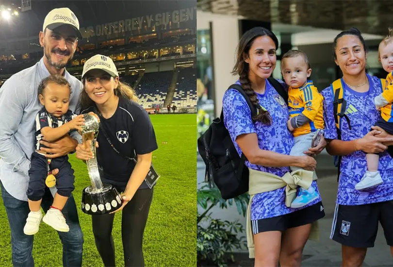 Son varias las mam&aacute;s de la Liga MX Femenil