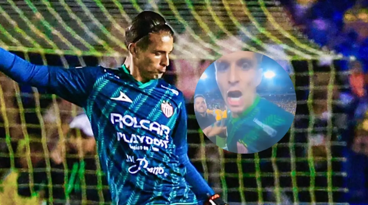  Ezequiel Unsain atacó a la cámara de televisión tras la derrota de Necaxa 