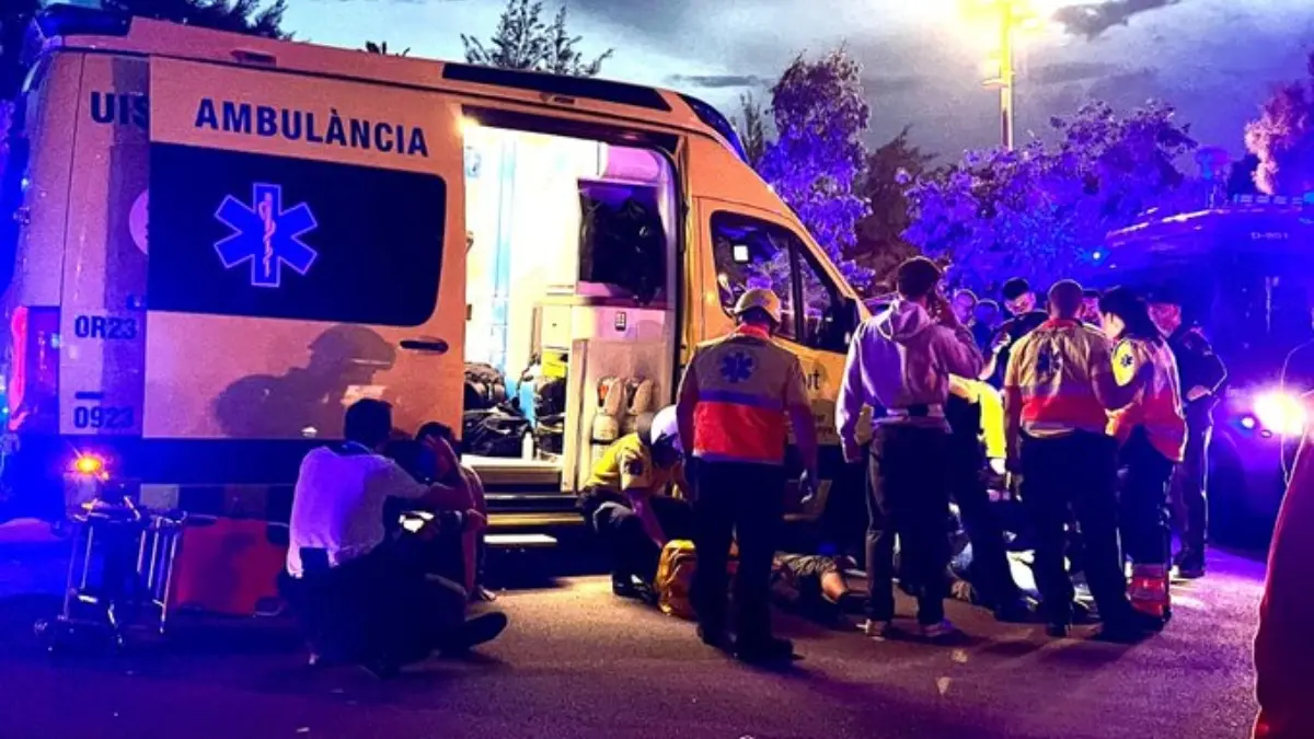  Un atropellamiento masivo a las afueras del RCDE Stadium paralizó la ciudad de Barcelona 