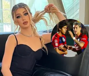 Ellos eran los futbolistas que interactuaban con Valeria Márquez