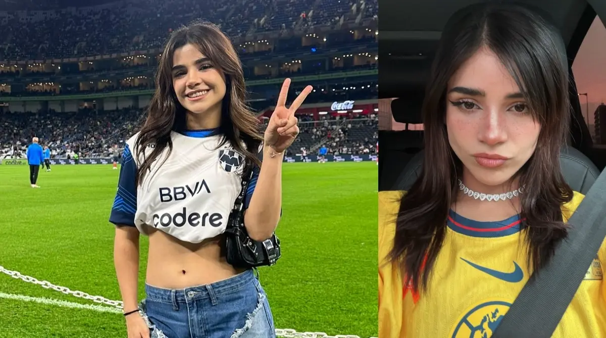  Alana fue criticada por olvidarse de Rayados y ponerse la del América 