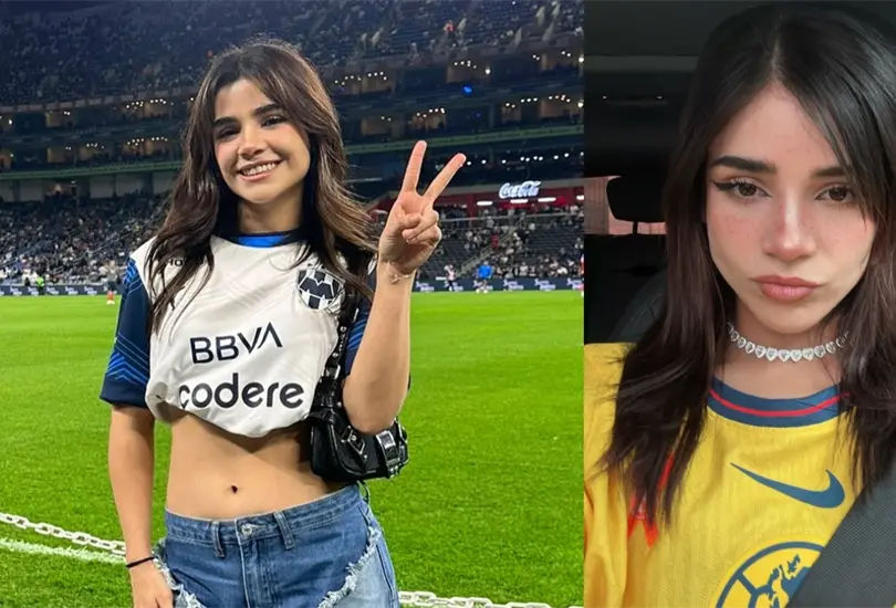 Alana fue criticada por olvidarse de Rayados y ponerse la del Am&eacute;rica