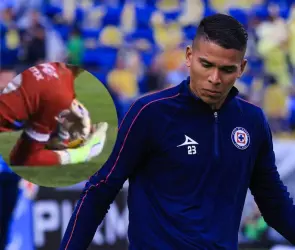 La toma que exhibe el extraño error de Kevin Mier vs América