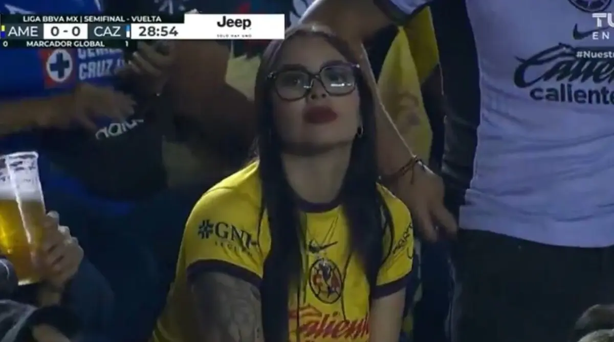 Muchos aficionados lograron dar con su identidad luego de ser enfocada más de una vez.