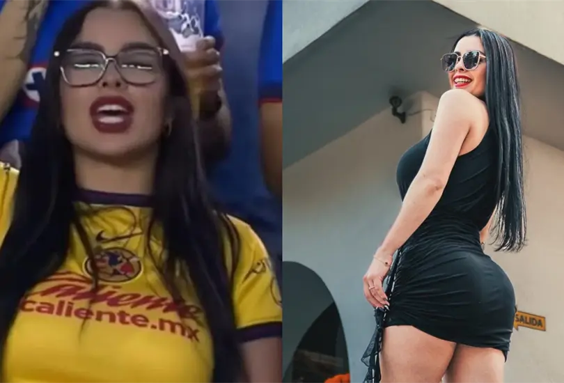 Leslie Aguirre es la aficionada del Am&eacute;rica que se hizo viral