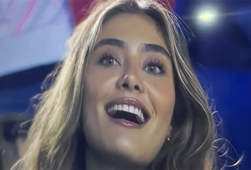 Una aficionada se viraliz&oacute; durante el Am&eacute;rica vs Toluca