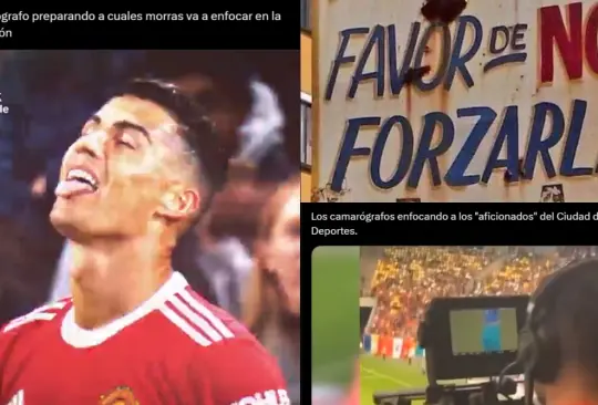 El camarógrafo del América vs Toluca está en la polémica