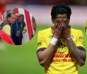 Emilio Azcárraga y André Jardine fueron bañados por la afición de Toluca