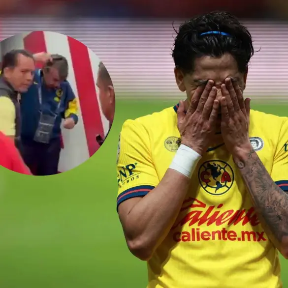 Emilio Azcárraga y André Jardine fueron bañados por la afición de Toluca