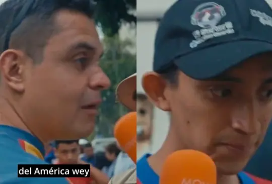 Un aficionado de Cruz Azul fue amedrentado por un barrista del América Un aficionado de Cruz Azul fue amedrentado por un barrista del América