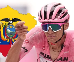 Ecuatorianos atacan a Isaac del Toro tras perjudicar a Carapaz