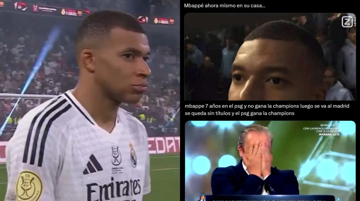  Mbappé se convirtió en víctima de burlas por parte del PSG 