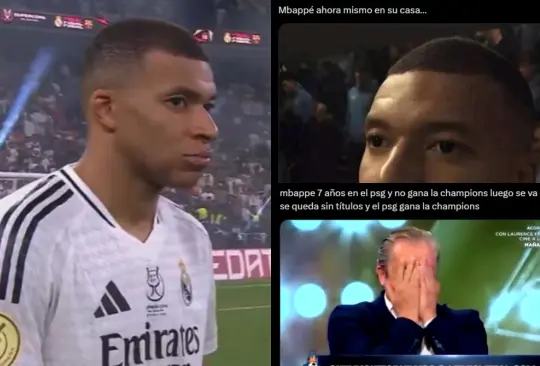 Mbappé se convirtió en víctima de burlas por parte del PSG