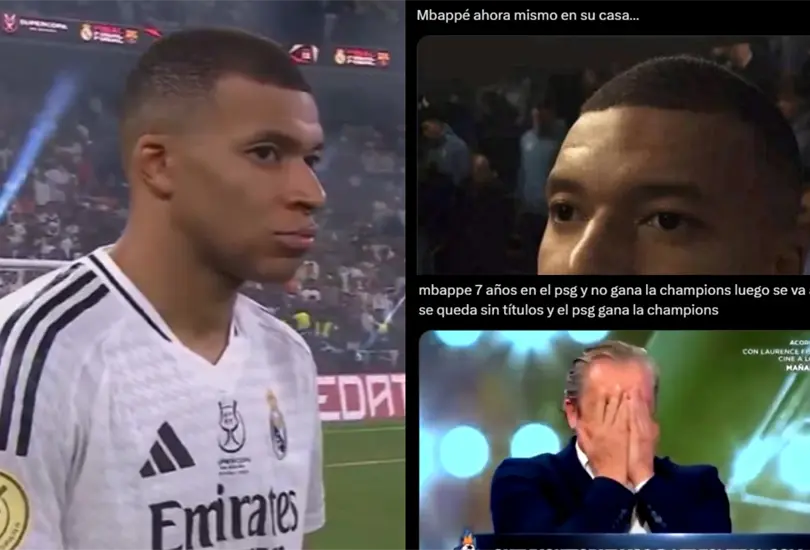 Mbapp&eacute; se convirti&oacute; en v&iacute;ctima de burlas por parte del PSG