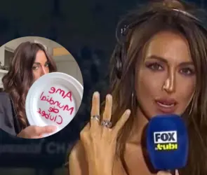 Claudia García se burla de los insultos de la afición del América