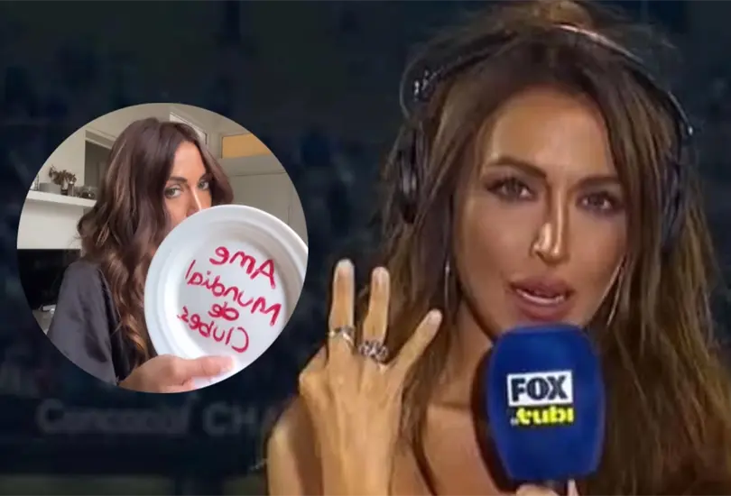 Claudia Garc&iacute;a respondi&oacute; a los que la critican por su hate al Am&eacute;rica