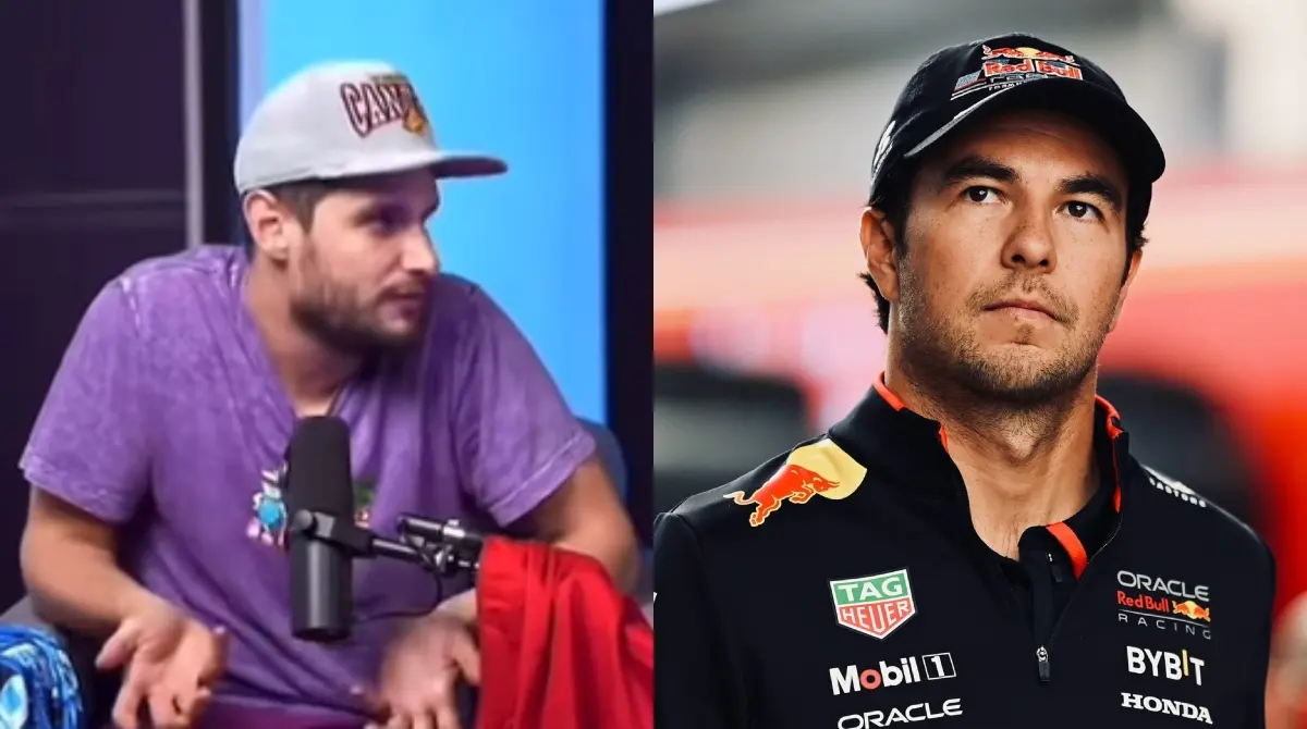  Adrián Marcelo se lanzó contra Checo Pérez 