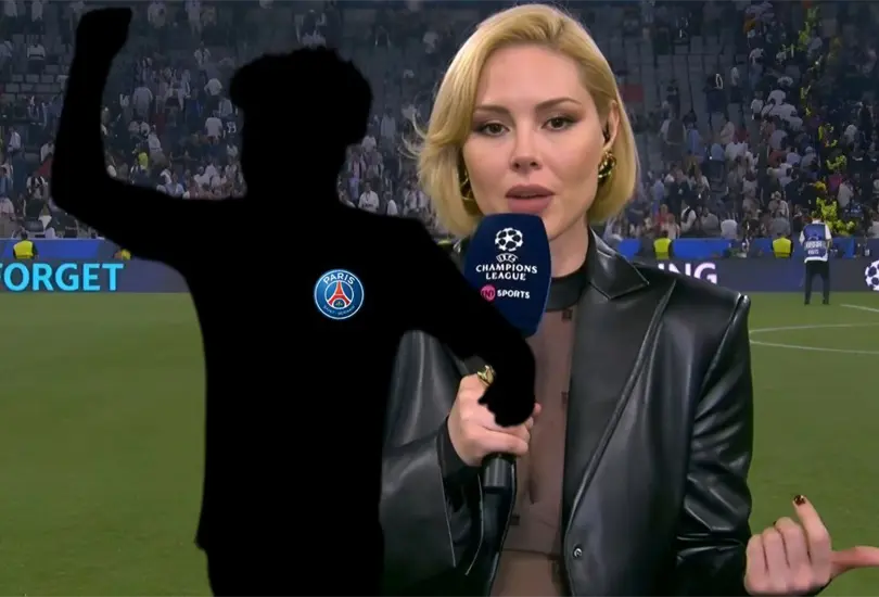 El jugador fue el blanco de las reacciones por su interacci&oacute;n con la conductora.