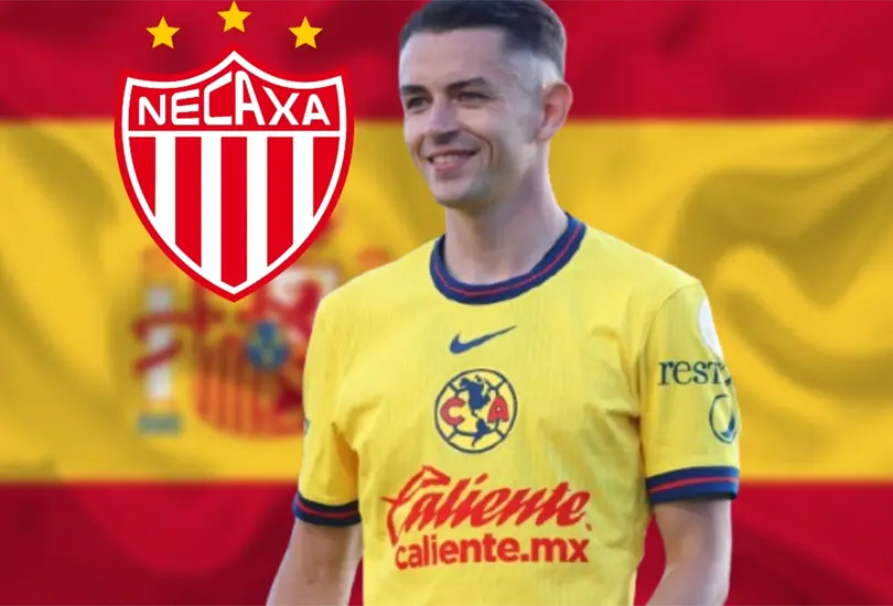 Necaxa fue por su &Aacute;lvaro Fidalgo a Espa&ntilde;a
