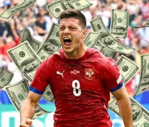 El millonario sueldo que tendría Luka Jovic en Cruz Azul