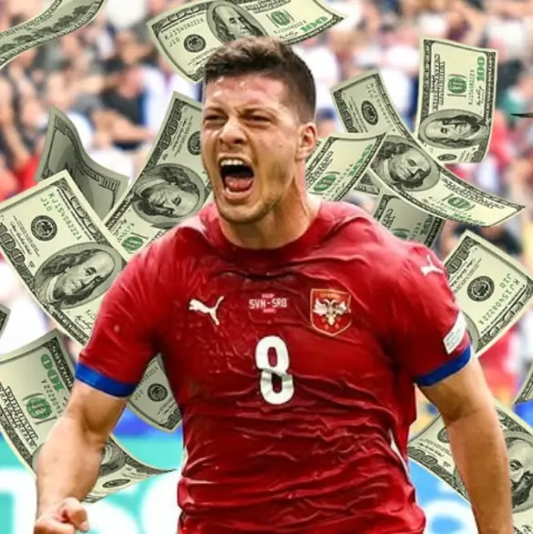 El millonario sueldo que tendría Luka Jovic en Cruz Azul