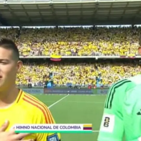 James Rodríguez protagoniza pelea en vestidor de Colombia