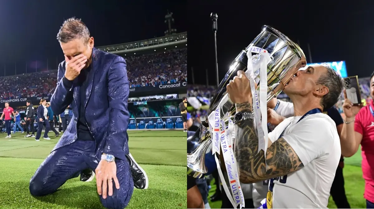  Vicente Sánchez dejó a Cruz Azul con un nuevo título de Concachampions 