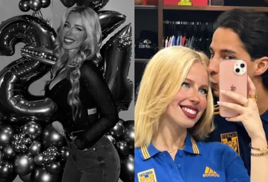 Blñanca Mauri es la novia de Diego Lainez