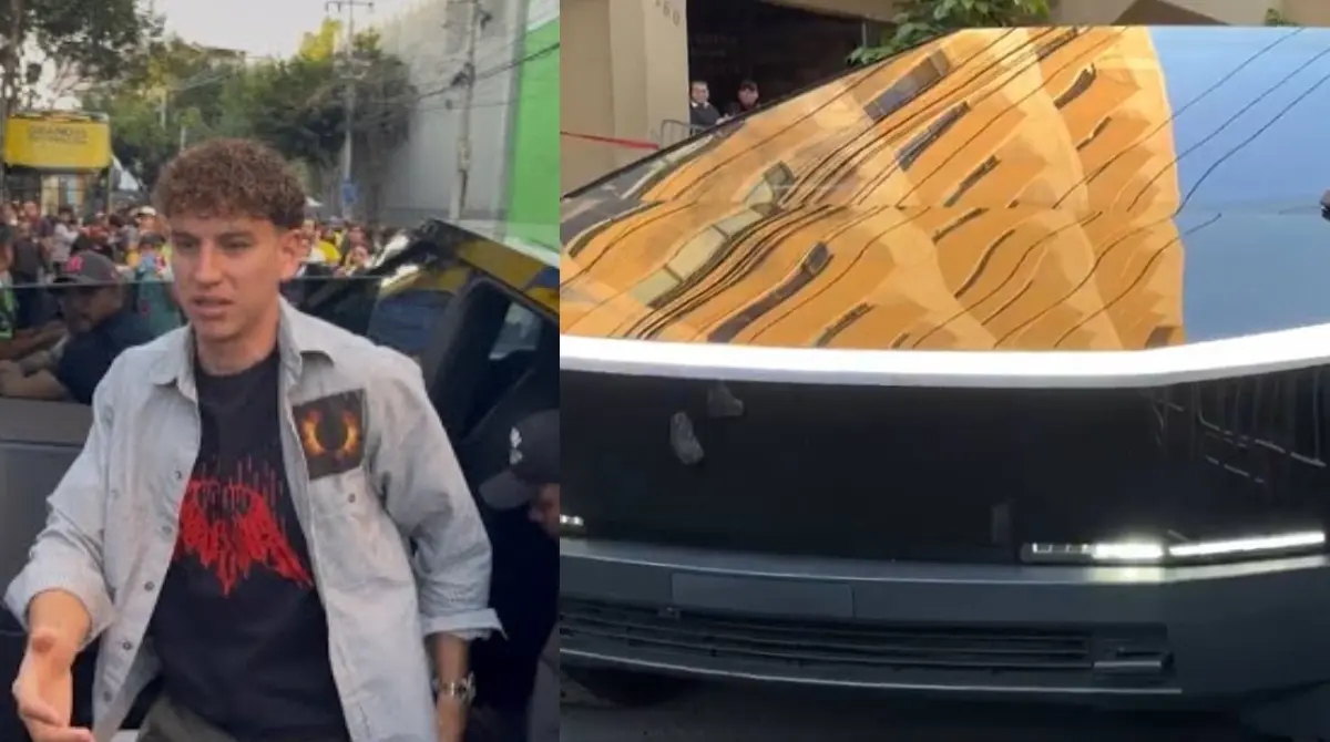  La cybertruck de Igor Lichnovsky acabó en el corralón 