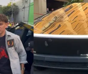 Cybertruck de Igor Lichnovsky es enviada al corralón