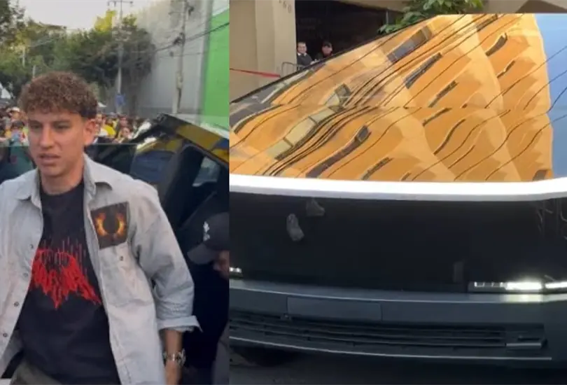 La cybertruck de Igor Lichnovsky acab&oacute; en el corral&oacute;n