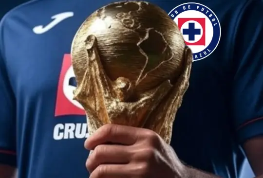 Una playera de Cruz Azul descansa en la casa de un campeón del mundo Una playera de Cruz Azul descansa en la casa de un campeón del mundo