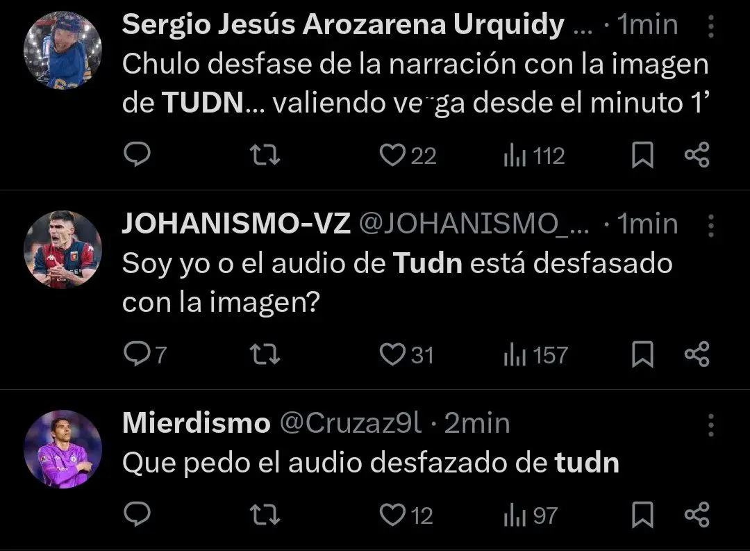 Las redes explotaron contra TUDN. Las redes explotaron contra TUDN.