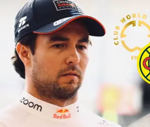 Checo Pérez llora por ausencia del América en el Mundial
