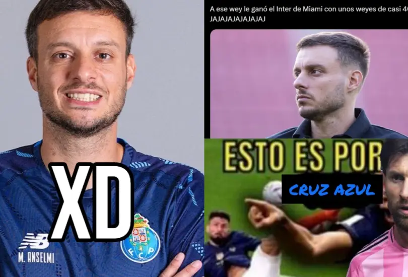 Martín Anselmi dejó varios memes tras caer vs Inter Miami