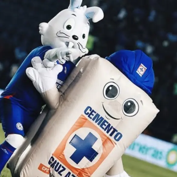 La nueva mascota de Cruz Azul para el Apertura 2025