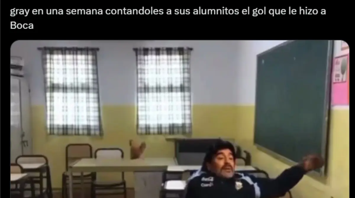 Las burlas y memes no se hicieron esperar, enalteciendo principalmente la labor de Gray fuera del campo.