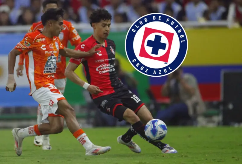 Jeremy Márquez, bicampeón con Atlas, está muy cerca de llegar a Cruz Azul para reforzar el mediocampo en el Apertura 2025. Jeremy Márquez, bicampeón con Atlas, está muy cerca de llegar a Cruz Azul para reforzar el mediocampo en el Apertura 2025.