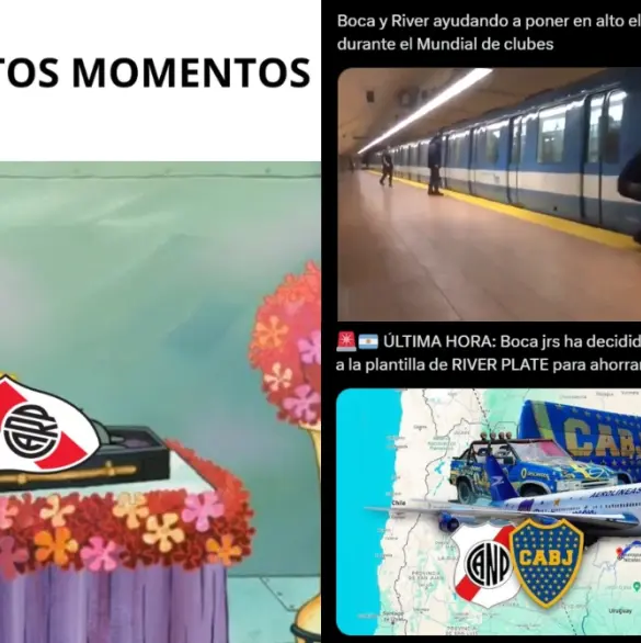 Los memes se burlan de River tras ser echados del Mundial