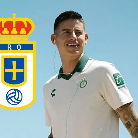James Rodríguez se olvidaría del León para jugar con el Real Oviedo
