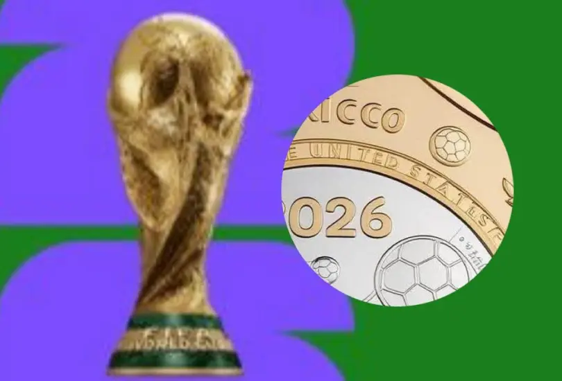 Los coleccionistas ya esperan las monedas conmemorativas del Mundial de 2026 Los coleccionistas ya esperan las monedas conmemorativas del Mundial de 2026