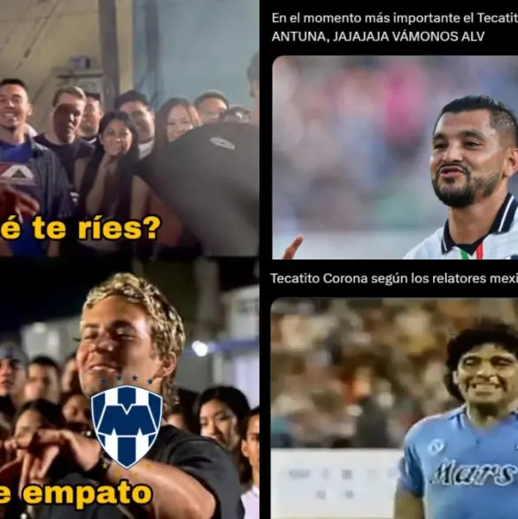 Tecatito Corona es víctima de memes tras eliminación de Rayados