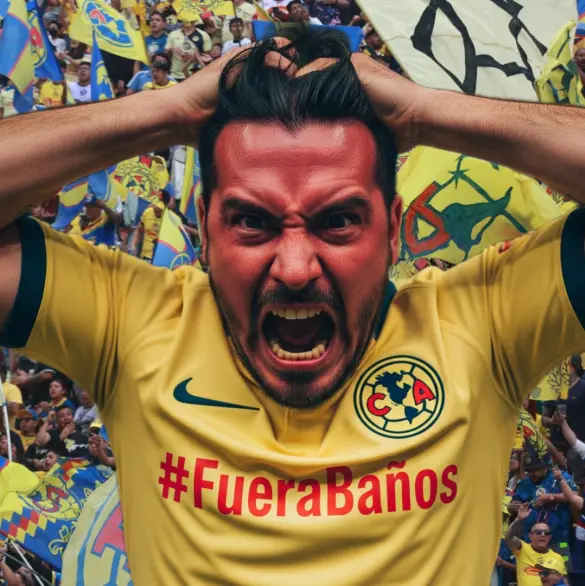 Afición del América exige salida de Santiago Baños por falta de refuerzos