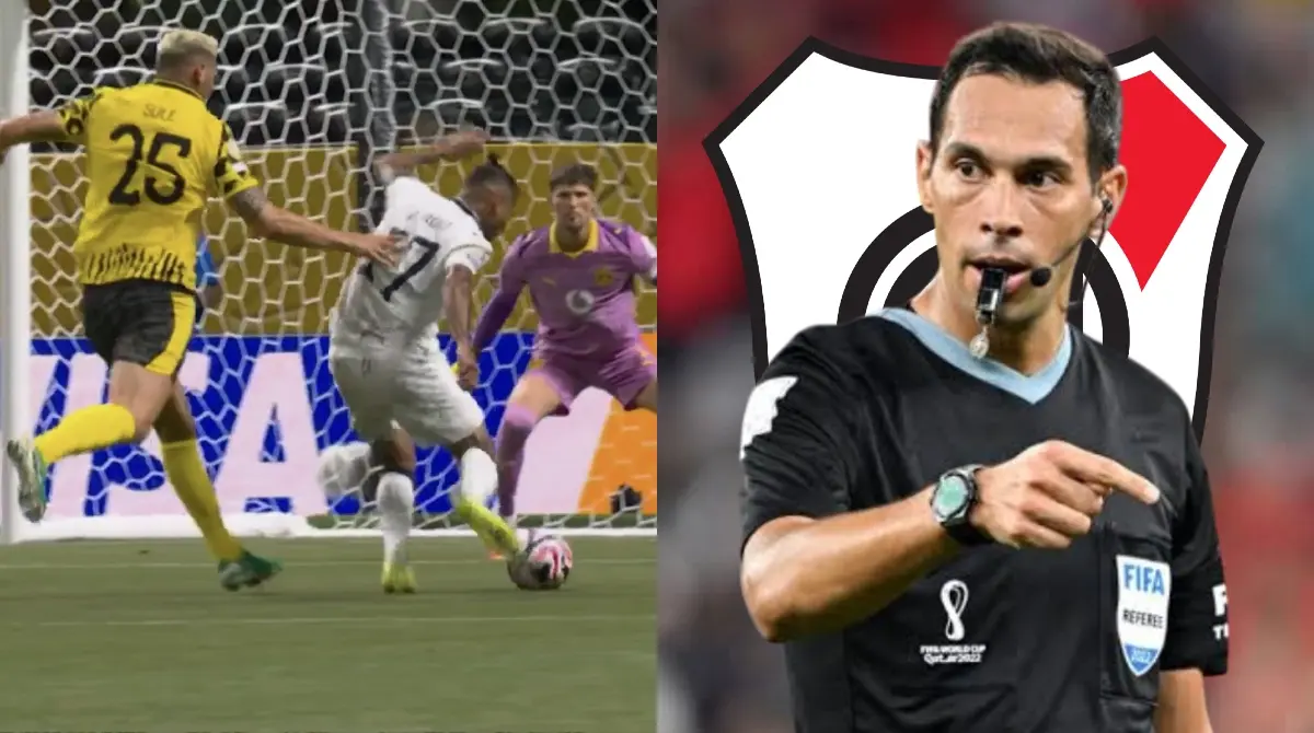  El árbitro argentino que le pitó a Rayados es fan de River Plate 