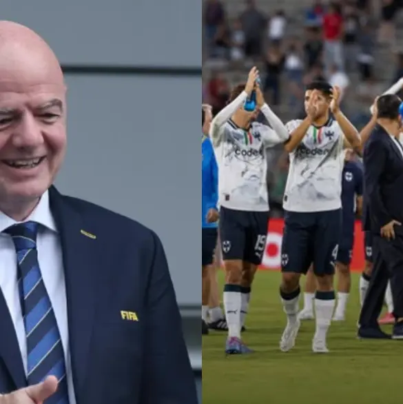 El consuelo de Infantino a Rayados tras quedar fuera del Mundial