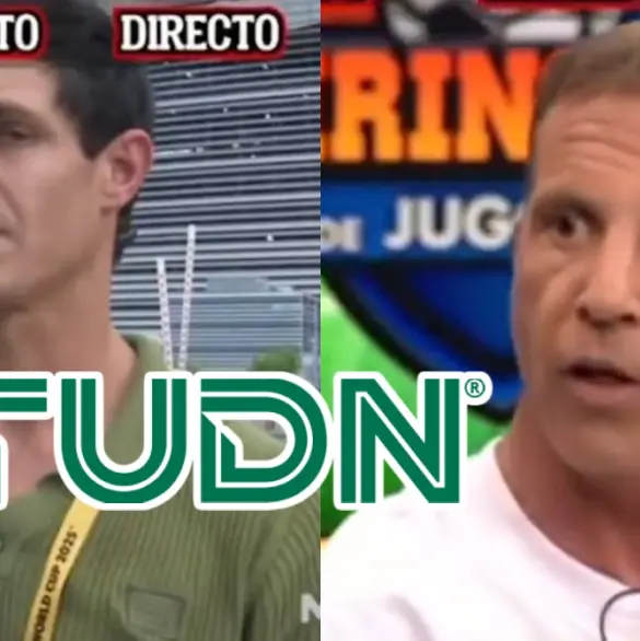 Integrante de TUDN se burla del Chiringuito en plena transmisión