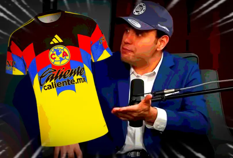 Aldo Farías desató un incendio al llamar "chaca" la nueva camiseta del América. Aldo Farías desató un incendio al llamar "chaca" la nueva camiseta del América.
