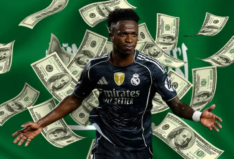 Vinicius Jr recibió una millonaria oferta de Arabia Vinicius Jr recibió una millonaria oferta de Arabia
