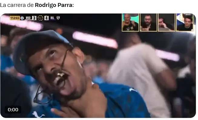 Rodrigo Parra sumó su segundo partido en primera división